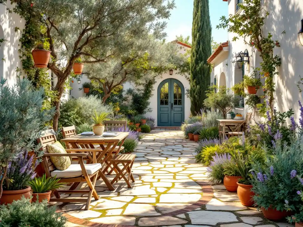 création jardin méditerranéen